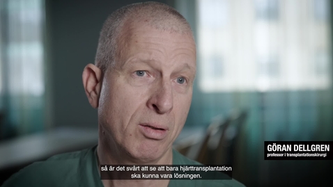 Thumbnail for Göran Dellgren professor i transplantationskirurgi
