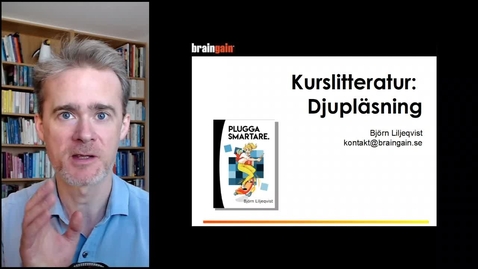 Thumbnail for Studieteknik: Djupläsning