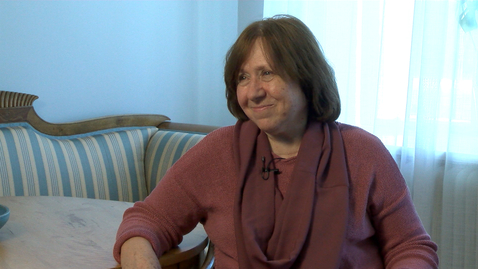 Thumbnail for Nobelpristagaren Svetlana Aleksijevitj på besök i Göteborg