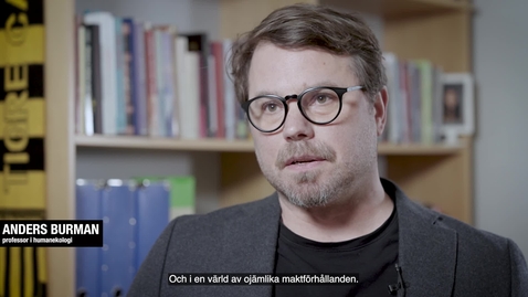 Thumbnail for Anders Burman professor i humanekologi
