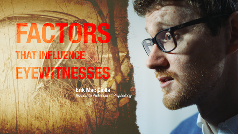 Thumbnail for What factors influence eyewitnesses?
