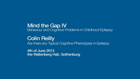 Thumbnail for Are there any Typical Cognitive Phenotypes in Epilepsy?