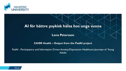 Thumbnail for AI för bättre psykisk hälsa hos unga vuxna