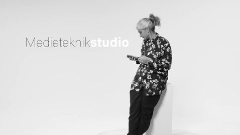 Thumbnail for Välkommen till Medietekniks studio!
