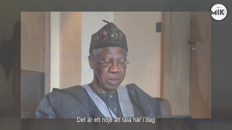 Thumbnail for En hälsning från Unescos Global MIL Week i Nigeria