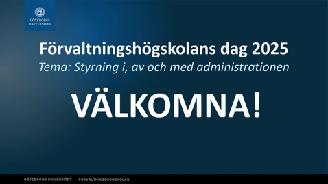 Thumbnail for Jörgen Johansson - Digitalisering och vårt offentliga etos