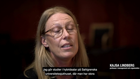 Thumbnail for Kajsa Lindberg professor I management och organisation