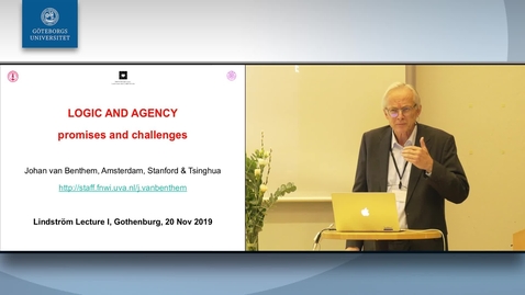 Thumbnail for The Lindström Lectures 2019 – Johan van Benthem