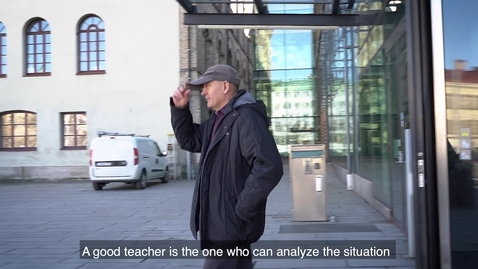 Thumbnail for Ali Yildirim professor i pedagogiskt arbete