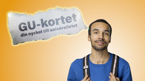 Thumbnail for GU-kortet – din nyckel till universitetet