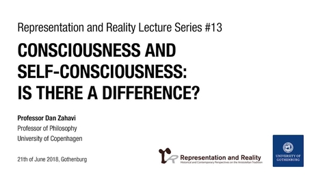 Thumbnail for Consciousness and Self-consciousness: Is There a Difference