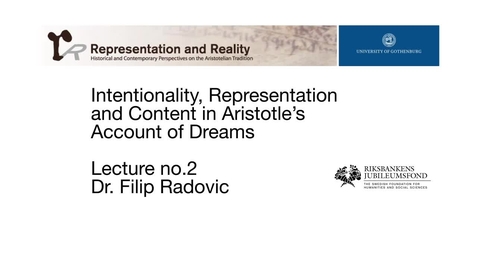 Thumbnail for Iintentionality, Representation and Content in Aristotle's Account of Dreams