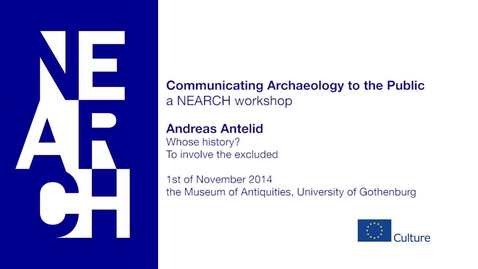 Thumbnail for A Nearch Workshop - Whose history? To involve the excluded