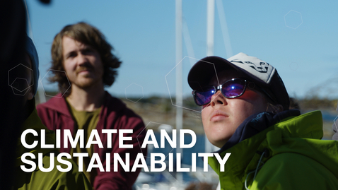 Thumbnail for Climate and sustainability 