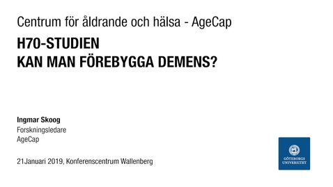 Thumbnail for Kan man förebygga demens?