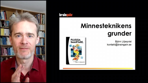 Thumbnail for Studieteknik: Minnesteknik grunder