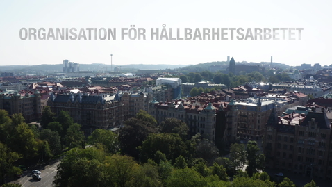 Thumbnail for 2. Organisation för hållbarhetsarbetet