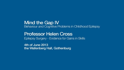 Thumbnail for Epilepsy Surgery - Evidence for Gains in Skills