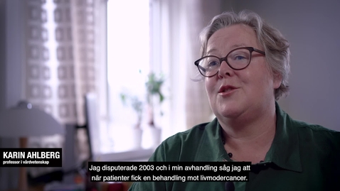 Thumbnail for Karin Ahlberg professor i vårdvetenskap