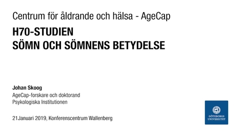 Thumbnail for Sömn och sömnens betydelse