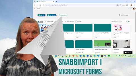 Thumbnail for Speeda upp Forms med en Wordfil