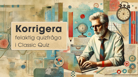 Thumbnail for Korrigera felaktig fråga i Classic Quiz