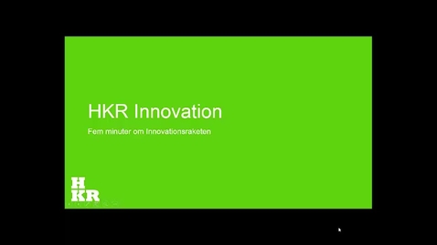 Thumbnail for Innovationsraketen