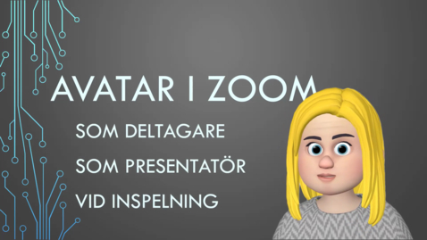 Thumbnail for Avatar i Zoom