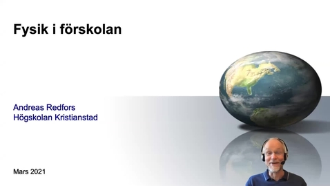 Thumbnail for Fysik i förskolan - introduktion
