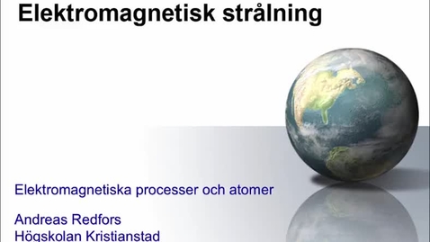 Thumbnail for Elektromagnetisk strålning
