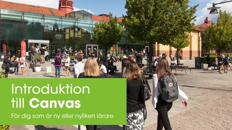 Thumbnail for Canvas för nyanställda och nyfikna