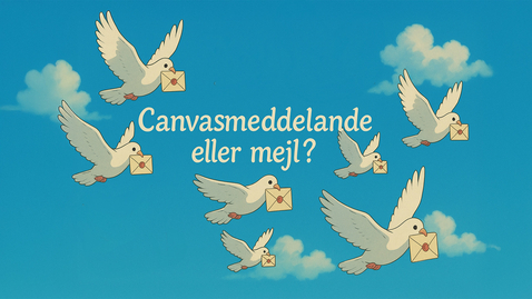Thumbnail for Canvasmeddelande eller mejl