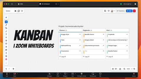 Thumbnail for Kanban i Zoom Whiteboards
