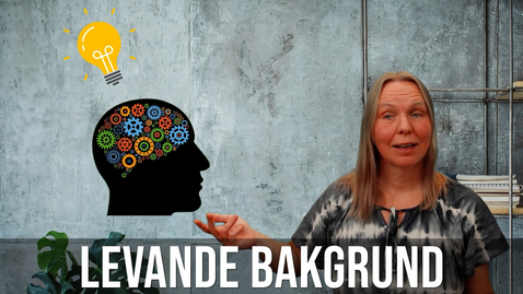 Thumbnail for Inspirationsfilm: Levande bakgrund i studion