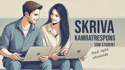 Thumbnail for Skriva kamratrespons 2025