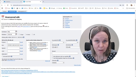 Thumbnail for Schema till gruppkalender på Outlook