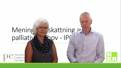 Thumbnail for Meningsfull skattning av palliativa behov IPOS