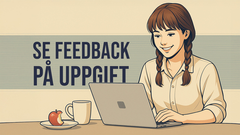 Thumbnail for Se feedback på uppgift 2025