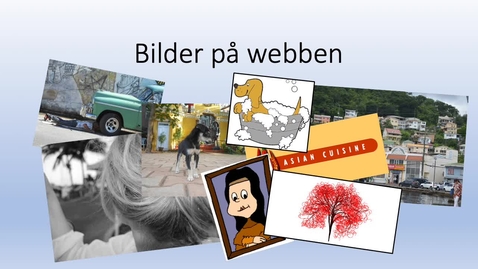 Thumbnail for Bilder på webben