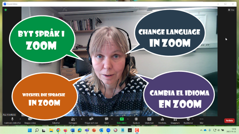 Thumbnail for Byt språk i Zoom