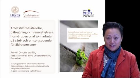 Thumbnail for Arbetstillfredsställelse, påfrestning och samvetsstress hos vårdpersonal