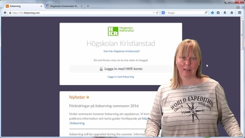 Thumbnail for Välkommen till itslearning