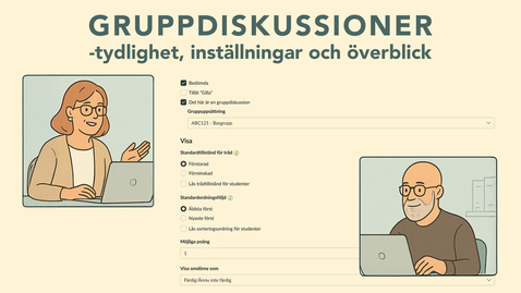 Thumbnail for Gruppdiskussioner - Lärarperspektiv