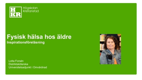 Thumbnail for Fysisk hälsa