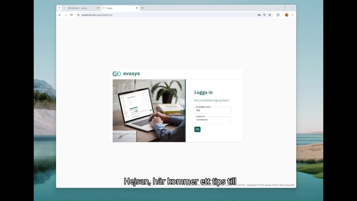 Tumnagel för kanal EvaSys