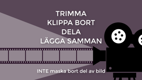 Thumbnail for Redigera ditt filmklipp i Foton för Windows 10