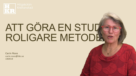 Thumbnail for Att göra en studie roligare-metoder