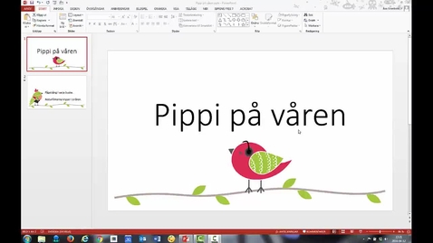 Thumbnail for Berättarröst som film på PC