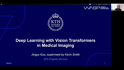 Thumbnail for Jingyu Guo - 30pc - Deep Learning with Visual Transformers in Medical Imaging
