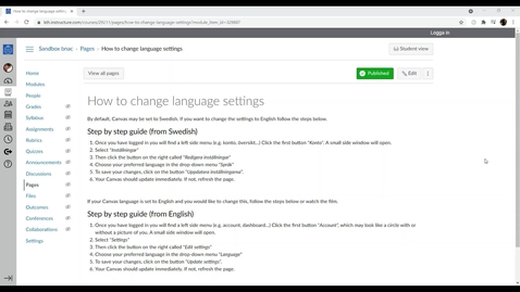 Thumbnail for Language Settings